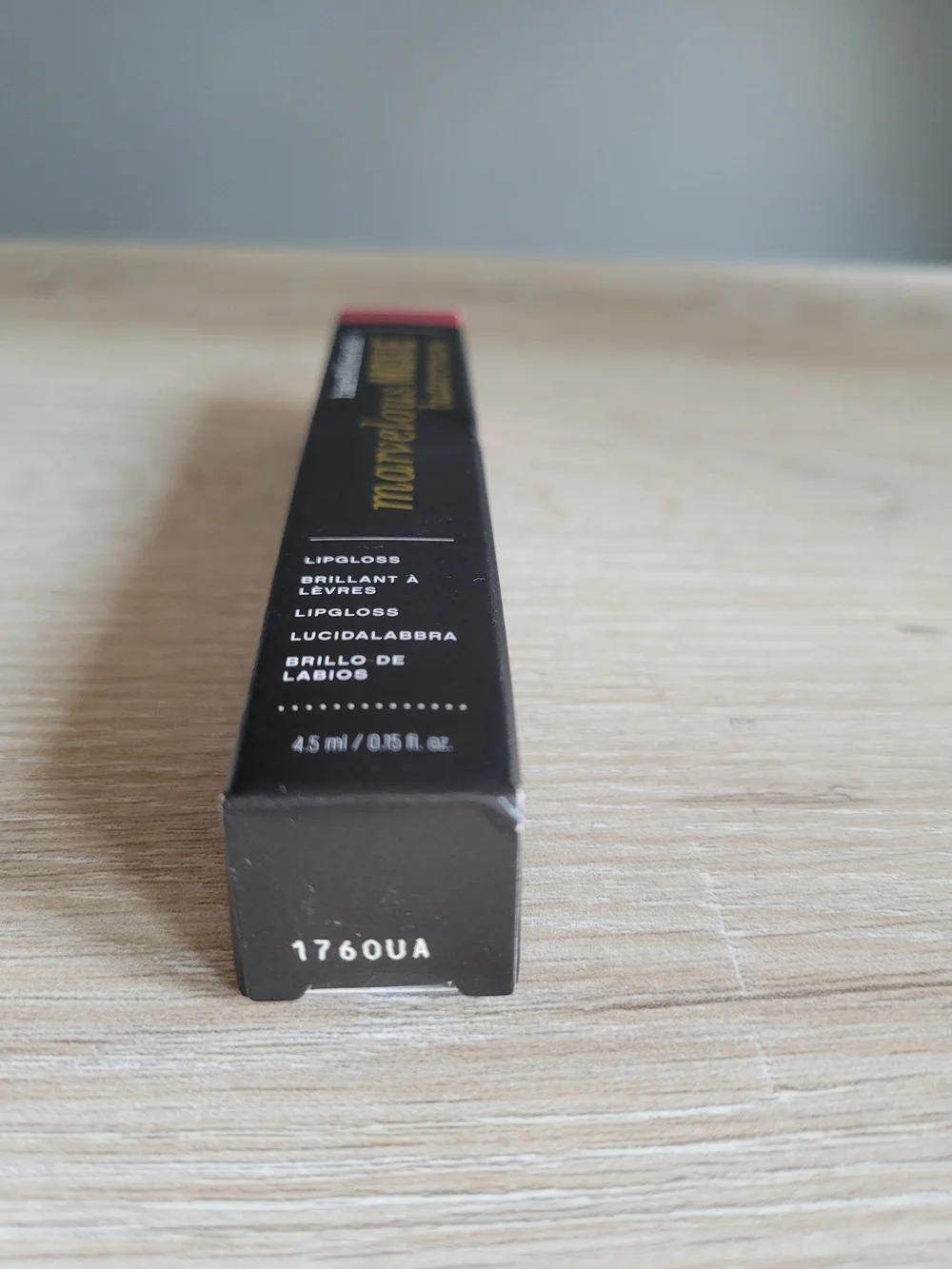 BareMinerals Marvelous Moxie Buttercream Lipgloss - Punchy Melon, Full Size